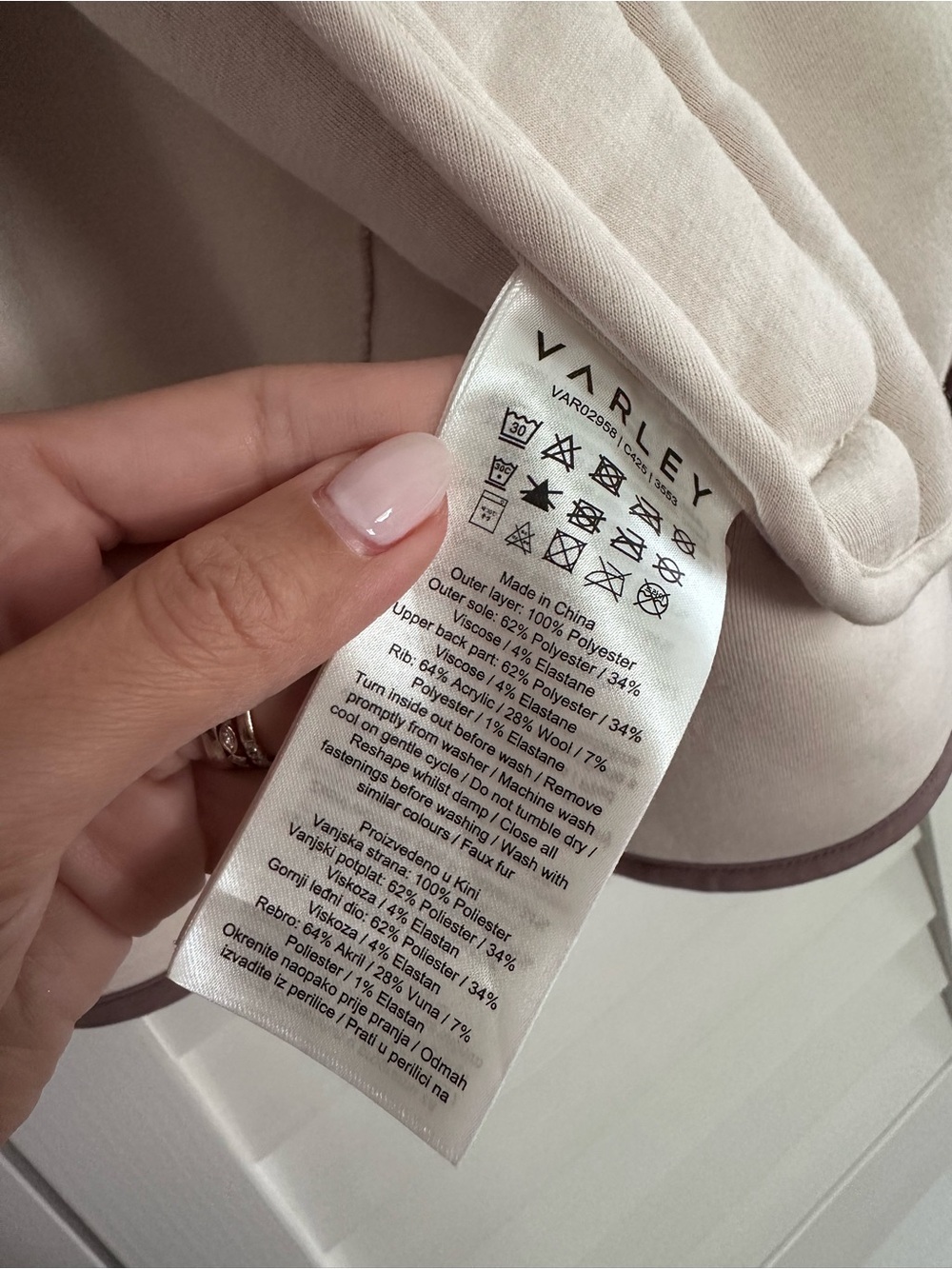 Varley Romane Boxy Sherpa Jacket - Picture 2 of 6